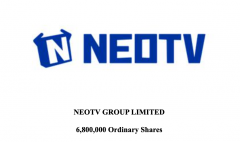 美股IPO|中国电子竞技赛事运营商 NeoTV Group 为 4300 万美元的美国 IPO 设定条件